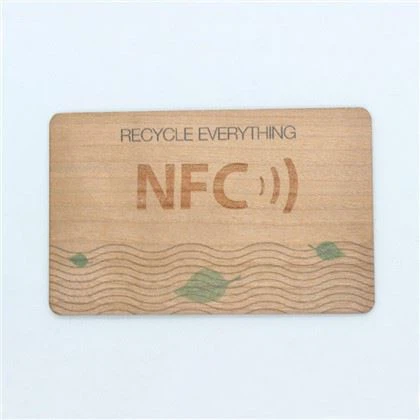 Drvena RFID kartica